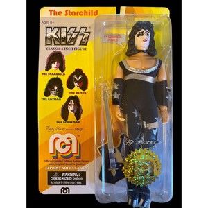 Mego Music Icon KISS The Starchild Paul Stanley Limited Edition 8" Action Figure